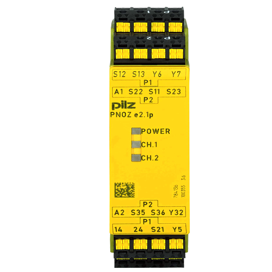 784136 New PILZ PNOZ e2.1p C 24VDC 2so